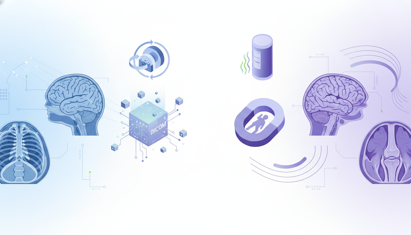 CT and MRI Imaging Created by PostDICOM
